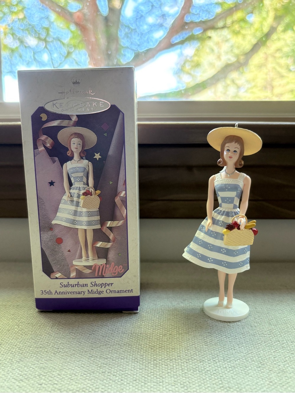 🍓Hallmark Suburban Shopper 35th Anniversary Midge Keepsake Ornament 🍓
